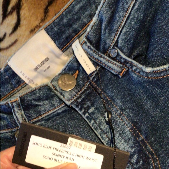 NEW! One teaspoon high waist soho blue freebirds - Picture 4 of 9